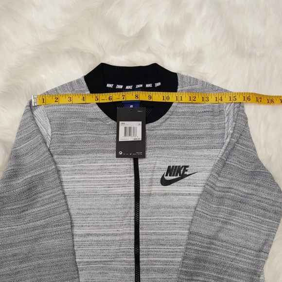 Nike Men's Sportswear Jacket Heather Grey XS - Picture 4 of 6